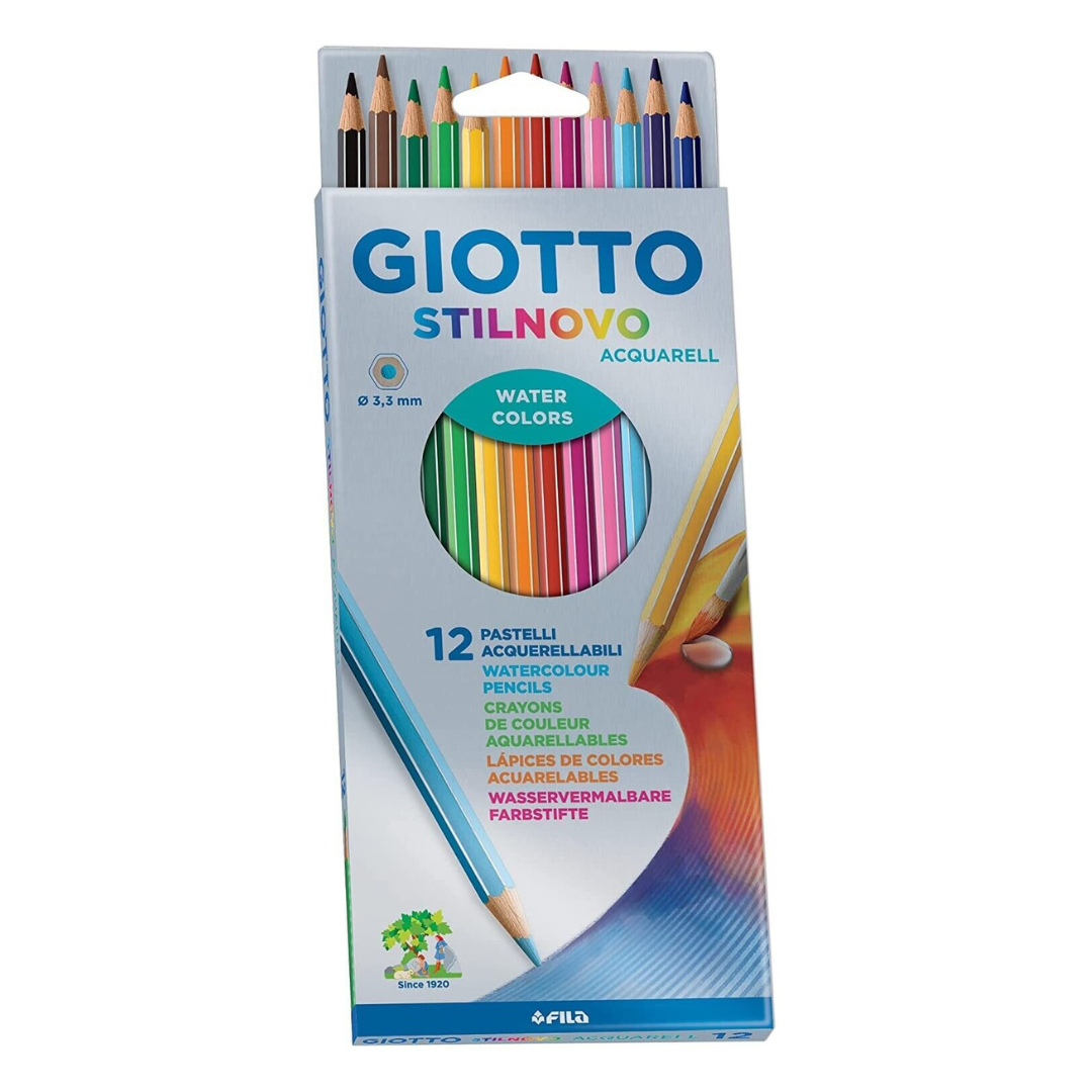 GIOTTO Stilnovo - Boîte De 84 Crayons De Couleur Vibrants Et De Haute Qualité