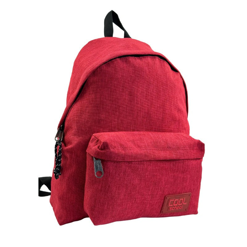 Sac à Dos Basic Fit Premium 34L – Gris/orange – 48x28x18 Cm