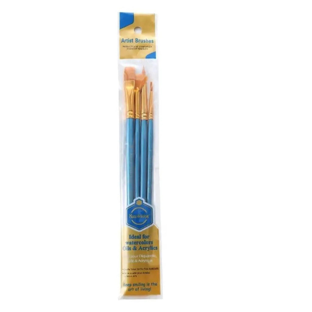 Set de 4 Pinceaux Artist Brushes - Keep Smiling beaux-arts prix tunisie