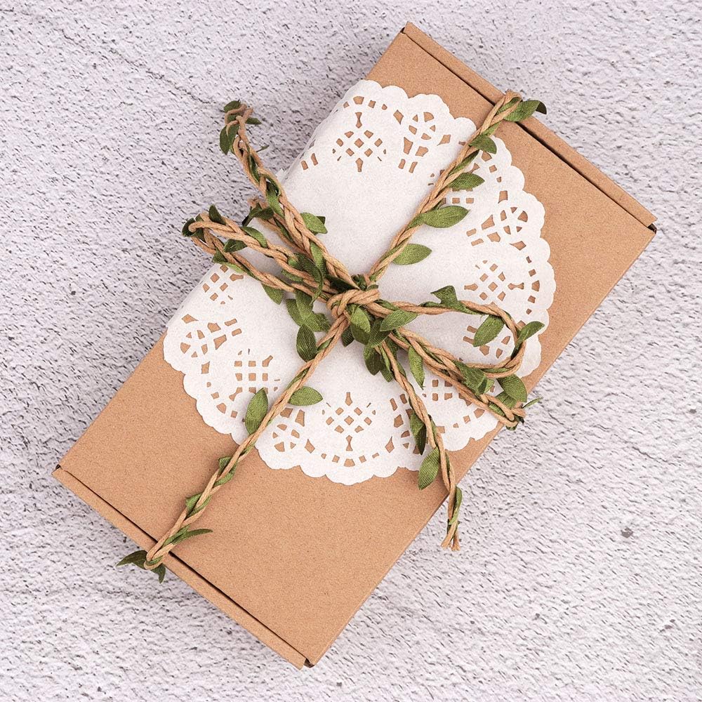 Fil Toile Décoratif avec Feuilles – Rouleau Naturel DIY beaux-arts prix tunisie