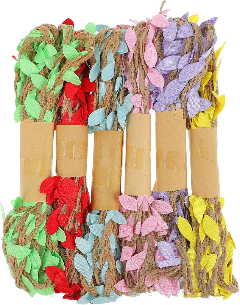 Fil Toile Décoratif avec Feuilles – Rouleau Naturel DIY Multicolore beaux-arts prix tunisie