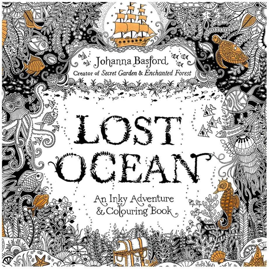 Livre de Coloriage Mandalas - Lost Ocean Bureau prix tunisie