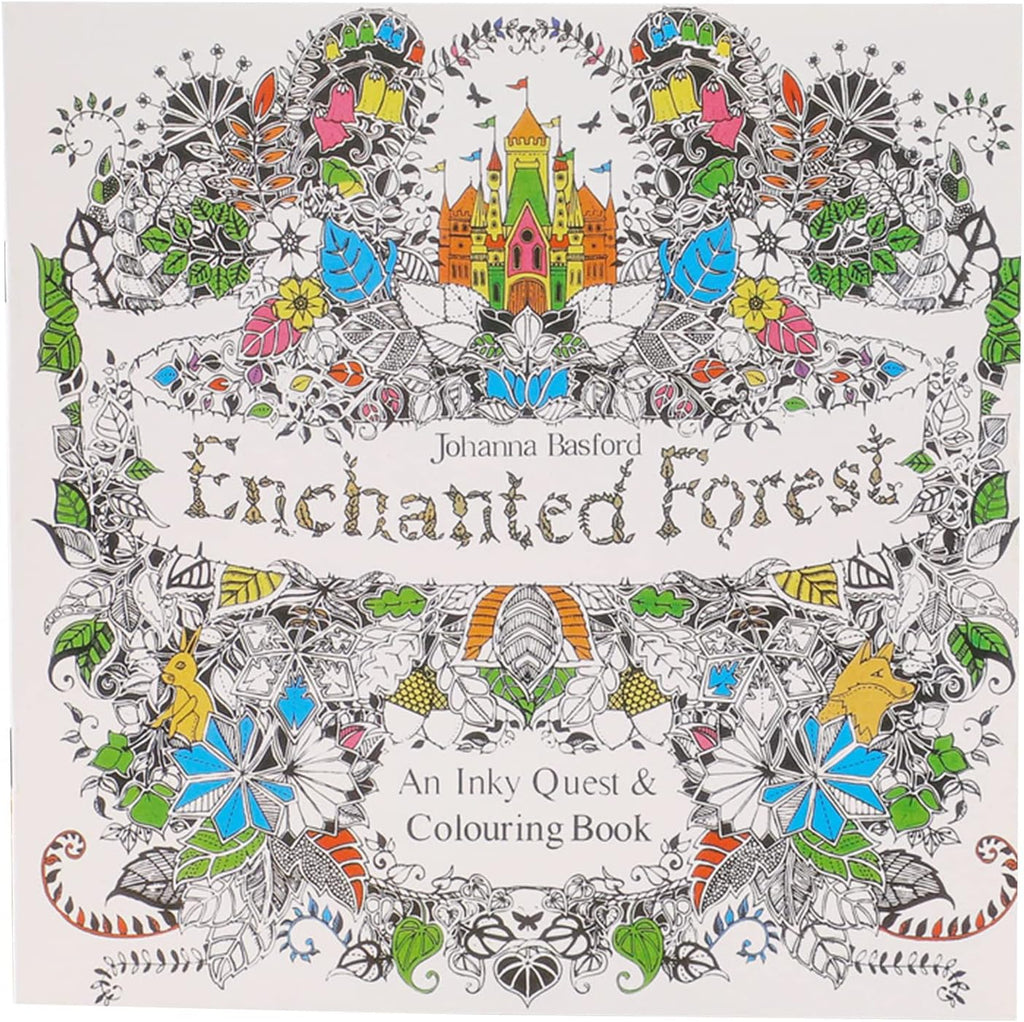 Livre de Coloriage Mandalas - Enchanted Forest Bureau prix tunisie