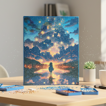✨Fille sous etoiles