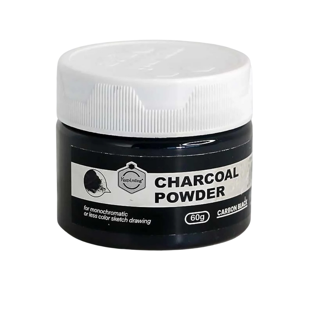 Fusain en Poudre 60 g – KeepSmiling | Charcoal Powder Ultra-Fine beaux-arts prix tunisie