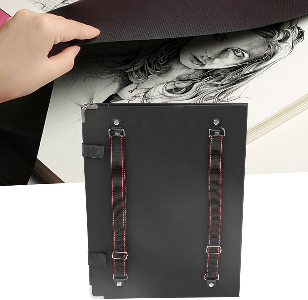 Dossier de Rangement Artistique A3 – Porte-Sketching Rigide avec Sangles beaux-arts prix tunisie