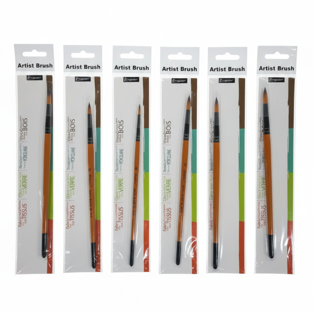 Pinceaux Ronds Giorgione – Tailles 2 / 4 / 6 / 8 / 10 / 12 - Giorgione