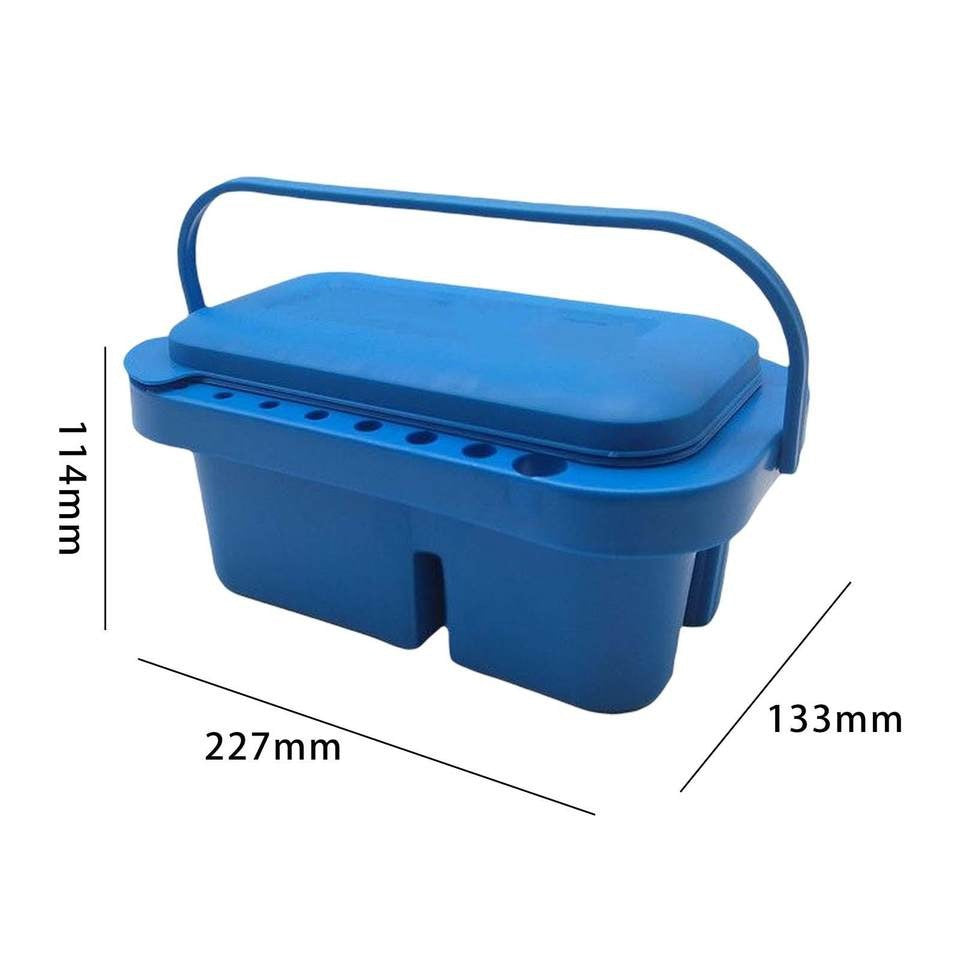 Porte-Pinceaux Bleu – Organisateur d’Atelier beaux-arts prix tunisie