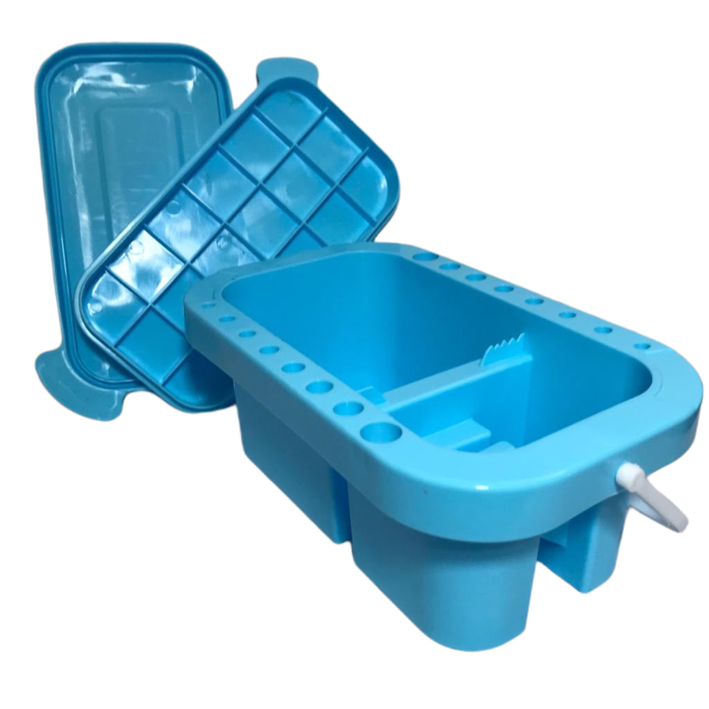 Porte-Pinceaux Bleu – Organisateur d’Atelier beaux-arts prix tunisie