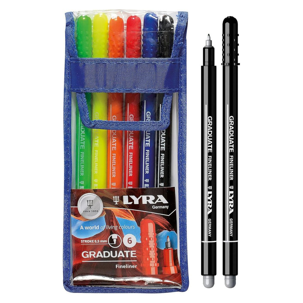 6 Stylo feutre LYRA Graduate | Oneaday