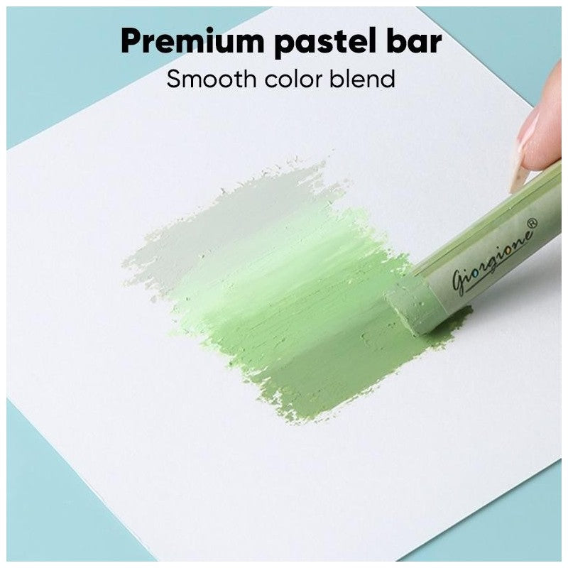 Set Soft Oil Pastel – “Golden Sunset” – 12 Couleurs Ultra Douces beaux-arts prix tunisie