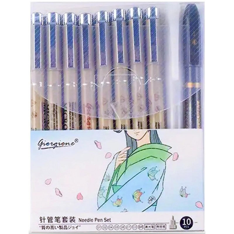 Set de 10 Stylos PITT Artist – Giorgione | Stylos de Dessin Professionnels beaux-arts prix tunisie