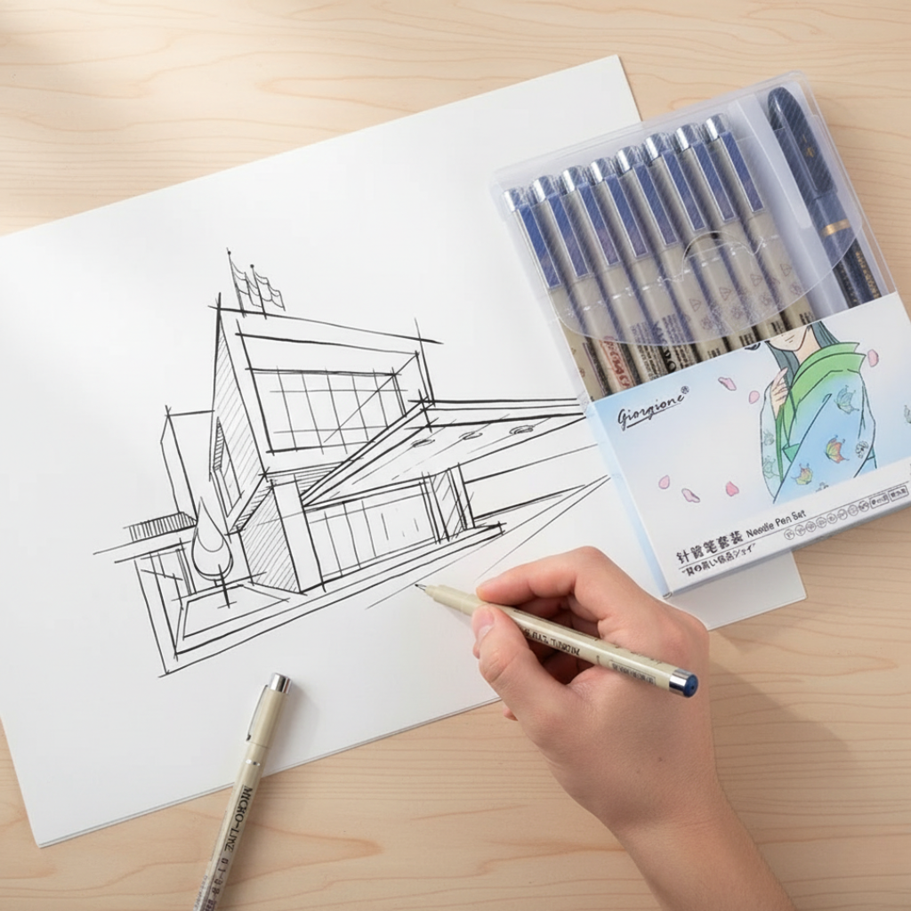 Set de 10 Stylos PITT Artist – Giorgione | Stylos de Dessin Professionnels beaux-arts prix tunisie