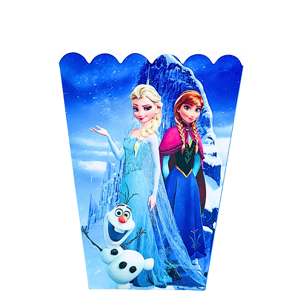 Boite pop-corn anniversaire Reine de Neige (pack de 10) anniversaire prix tunisie