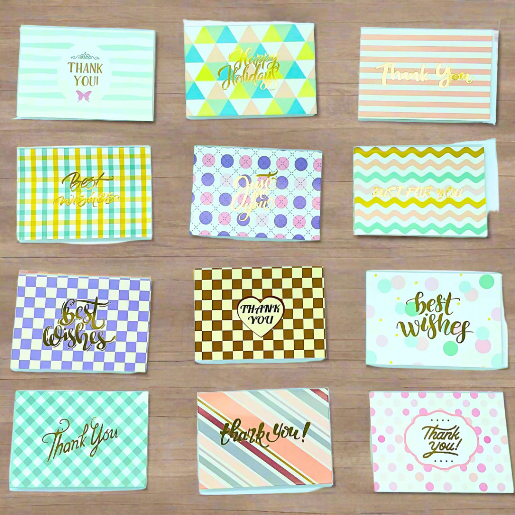 Carte de Remerciement avec petite enveloppe (120 cartes) anniversaire prix tunisie