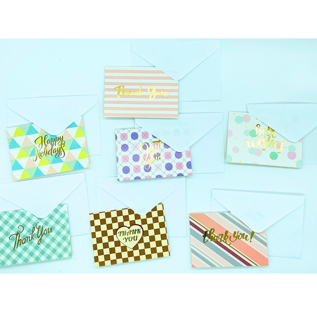 Carte de Remerciement avec petite enveloppe (120 cartes) anniversaire prix tunisie