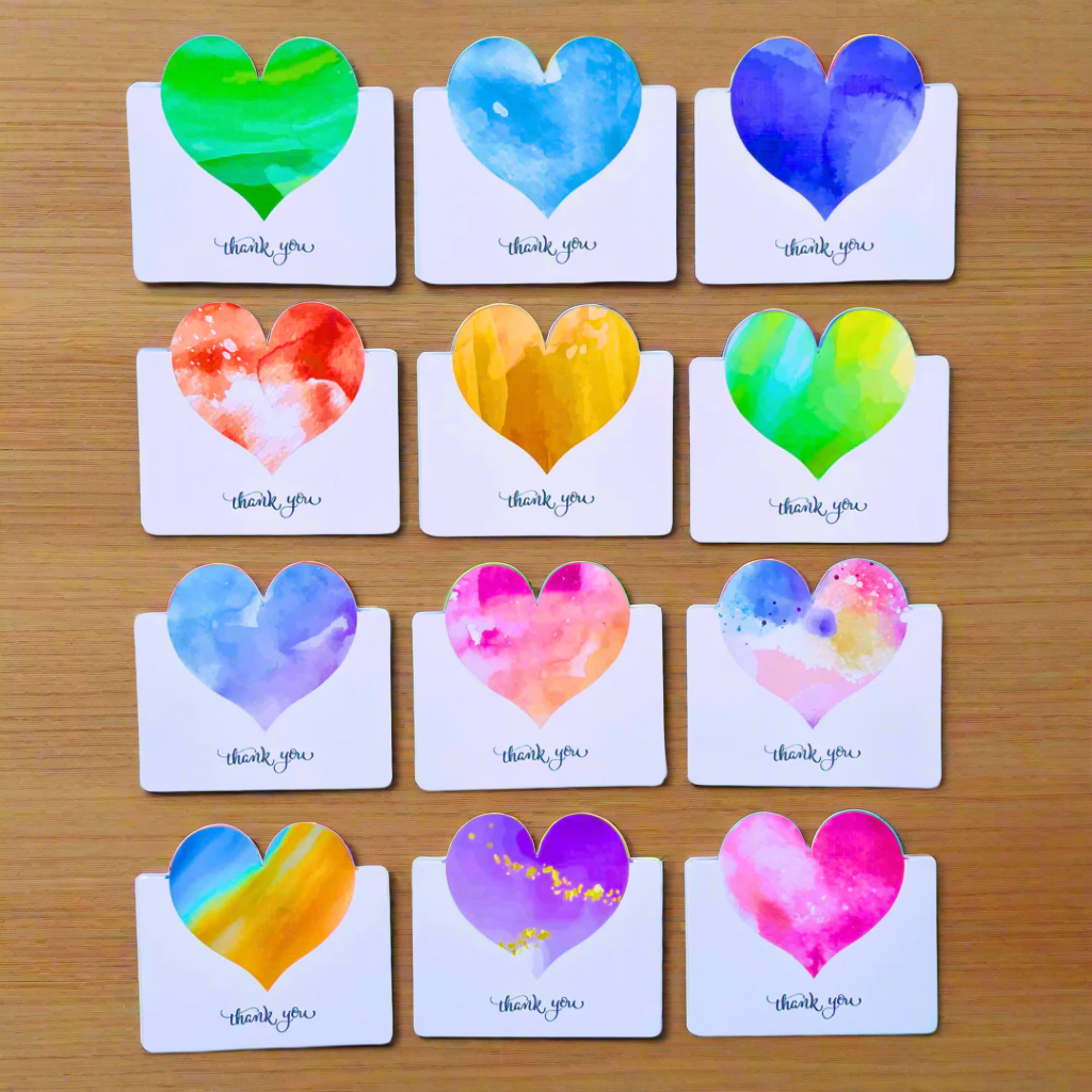 Cartes des Remerciments (Pack 120 cartes) anniversaire prix tunisie