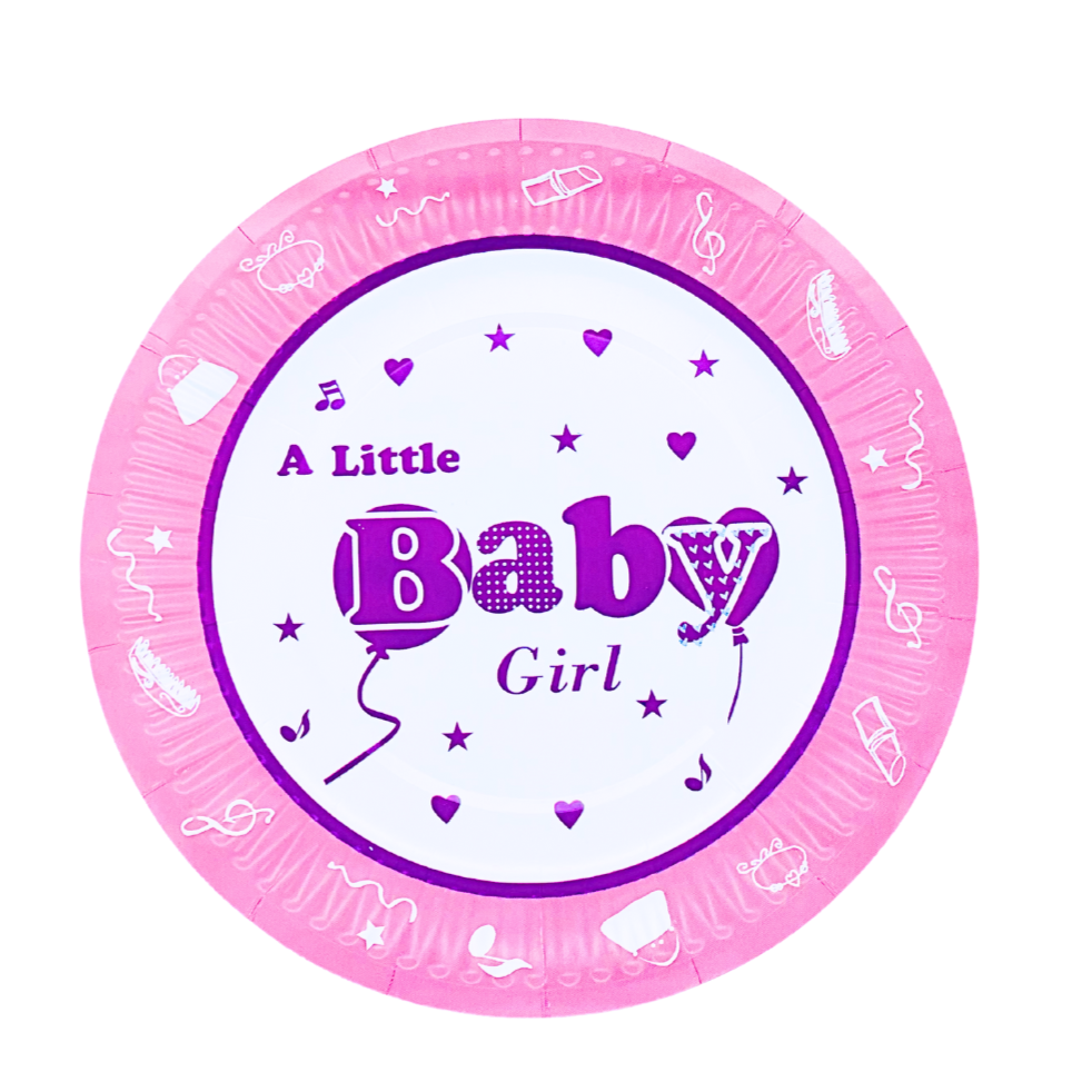 Décoration Anniversaire A Little Baby Girl 50 piéces anniversaire prix tunisie