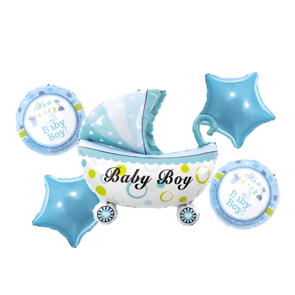 Ensemble De Ballons Baby Boy 5Pcs anniversaire prix tunisie