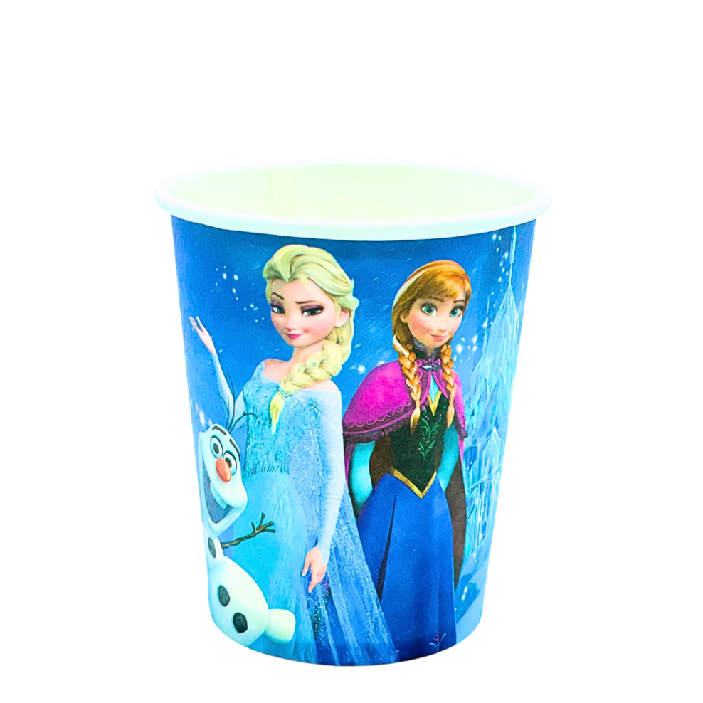Gobelets anniversaire Reine de neige (pack de 10) anniversaire prix tunisie