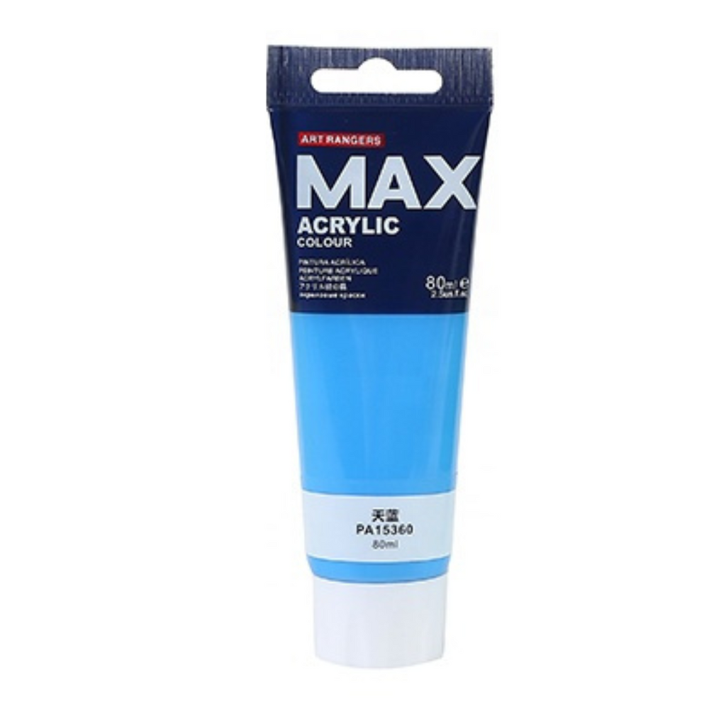 Tube Acrylique ART RANGERS MAX – 80 ml Bleu ciel beaux-arts prix tunisie