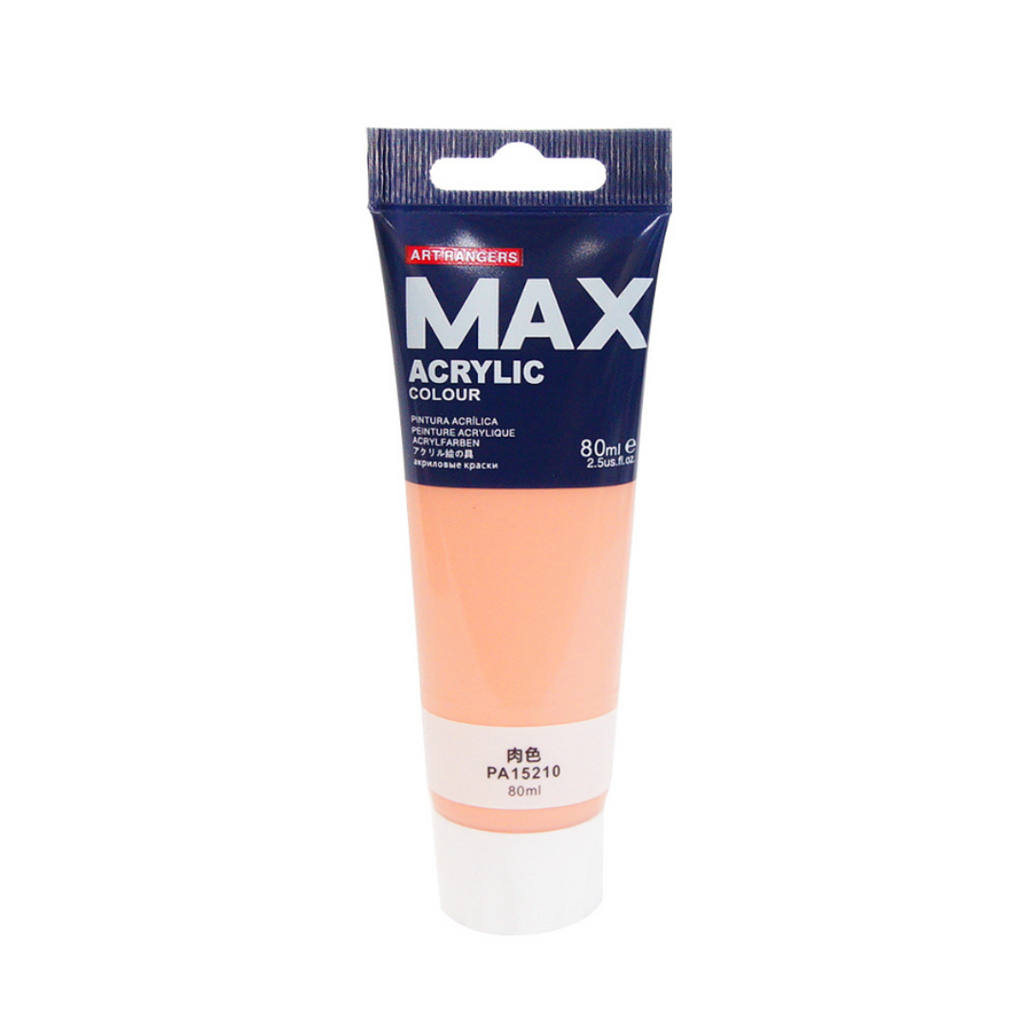 Tube Acrylique ART RANGERS MAX – 80 ml Orange teinte chair beaux-arts prix tunisie