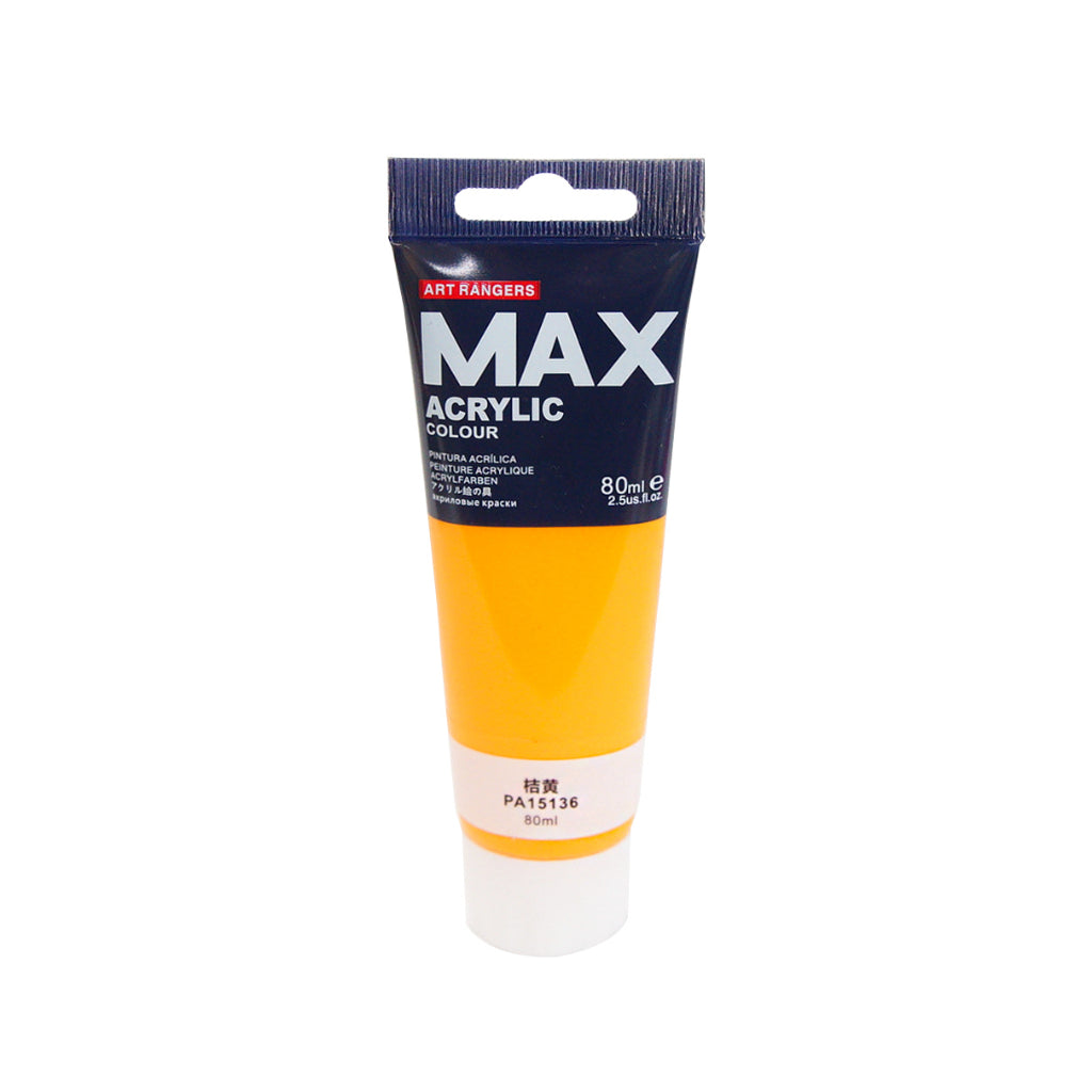 Tube Acrylique ART RANGERS MAX – 80 ml Ocre jaune beaux-arts prix tunisie