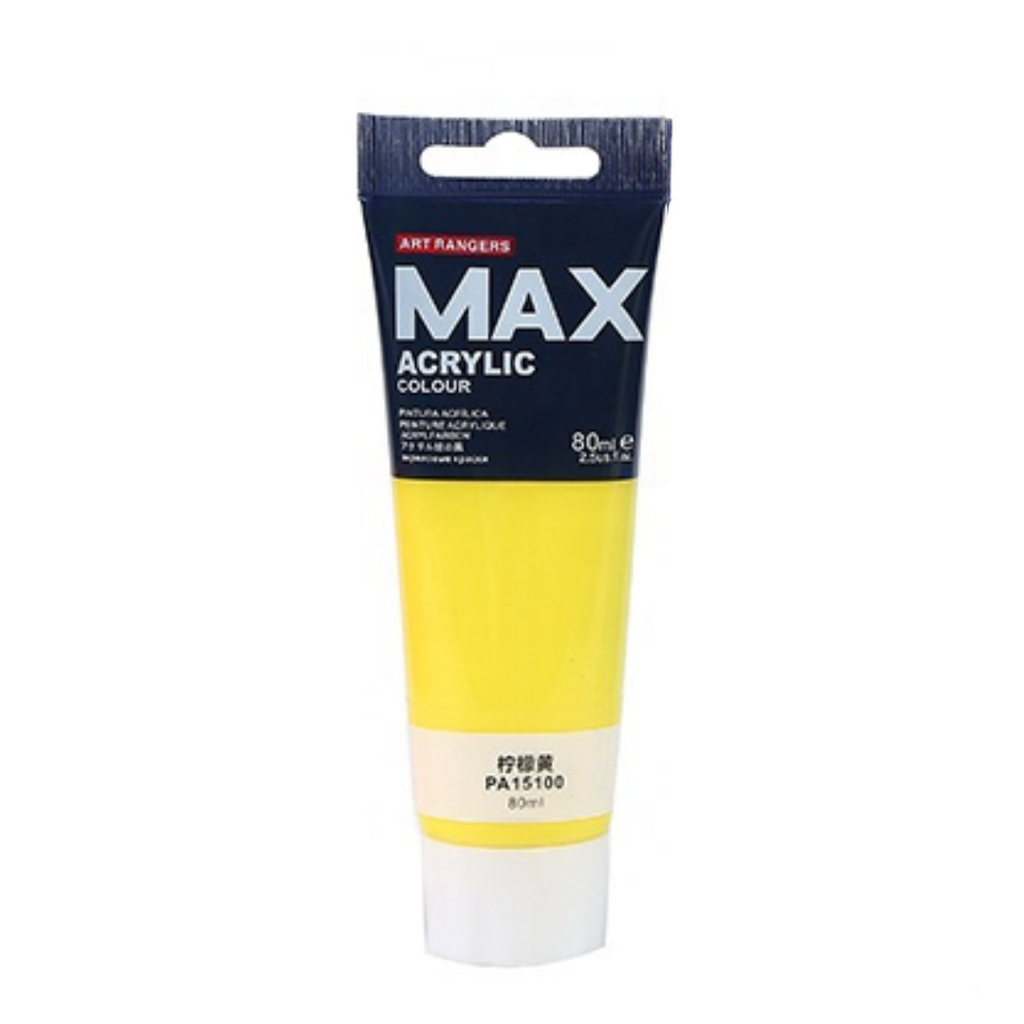 Tube Acrylique ART RANGERS MAX – 80 ml Jaune beaux-arts prix tunisie