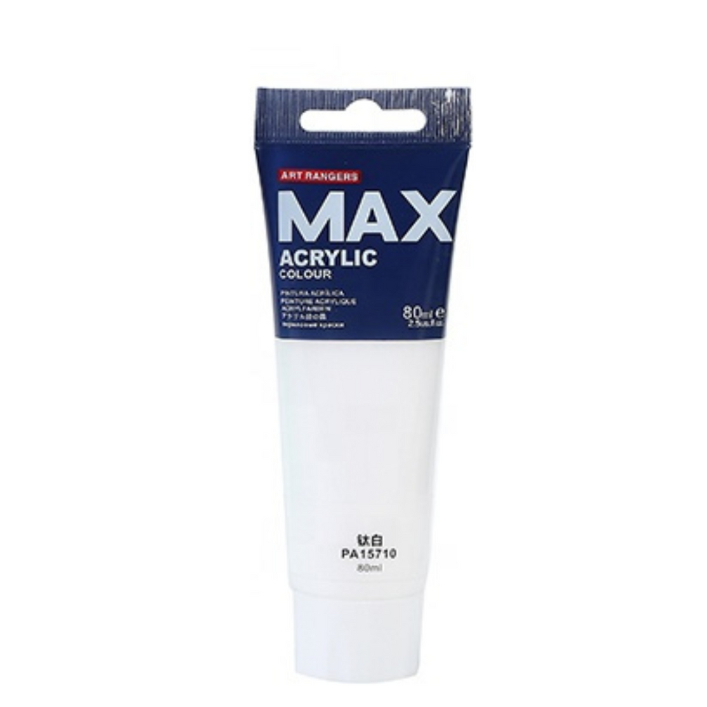 Tube Acrylique ART RANGERS MAX – 80 ml Blanc beaux-arts prix tunisie