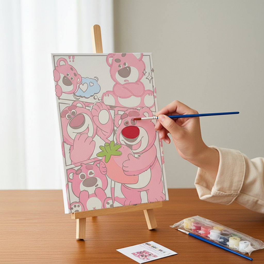 🎨 Kit Peinture à la Gouache sur Toile – DIY Art beaux-arts prix tunisie