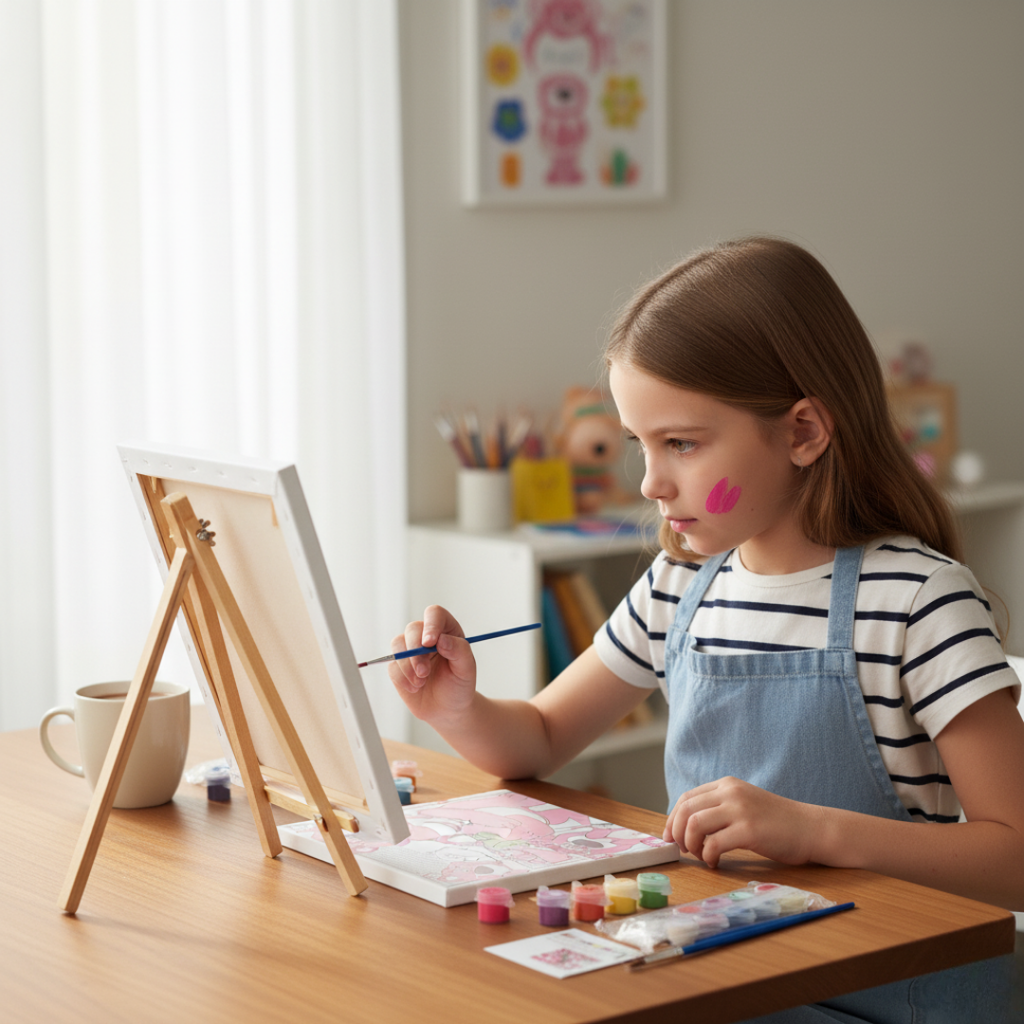 🎨 Kit Peinture à la Gouache sur Toile – DIY Art beaux-arts prix tunisie