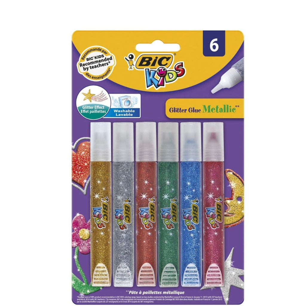 BIC Kids Glitter Glue Metallic beaux-arts prix tunisie