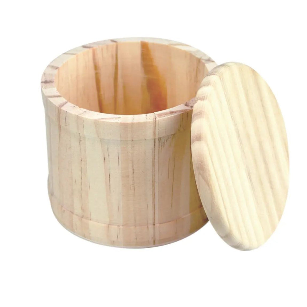 Boite ronde en bois avec couvercle beaux-arts prix tunisie