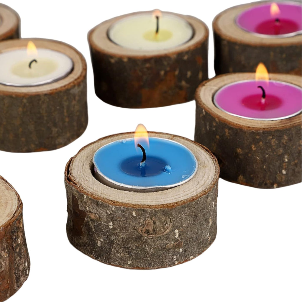 Bougeoir rondin de bois Réf 846-6 beaux-arts prix tunisie