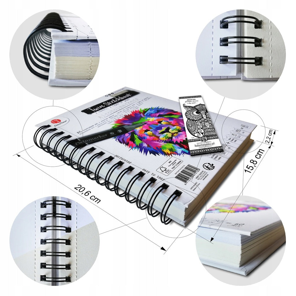 Carnet de croquis de haute qualité A5 beaux-arts prix tunisie
