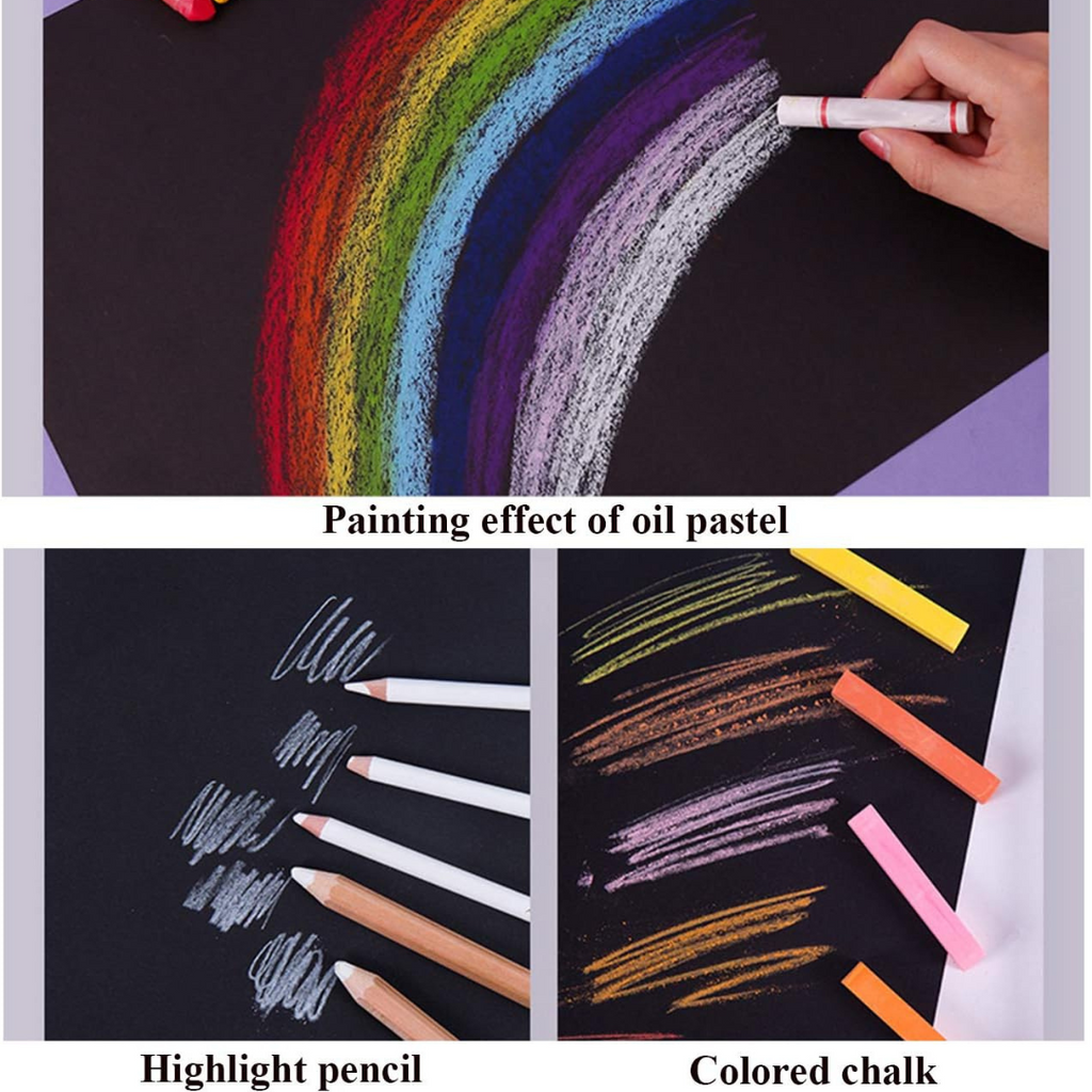 Carnet de Dessin Noir A4 – Papier épais 25 feuilles beaux-arts prix tunisie