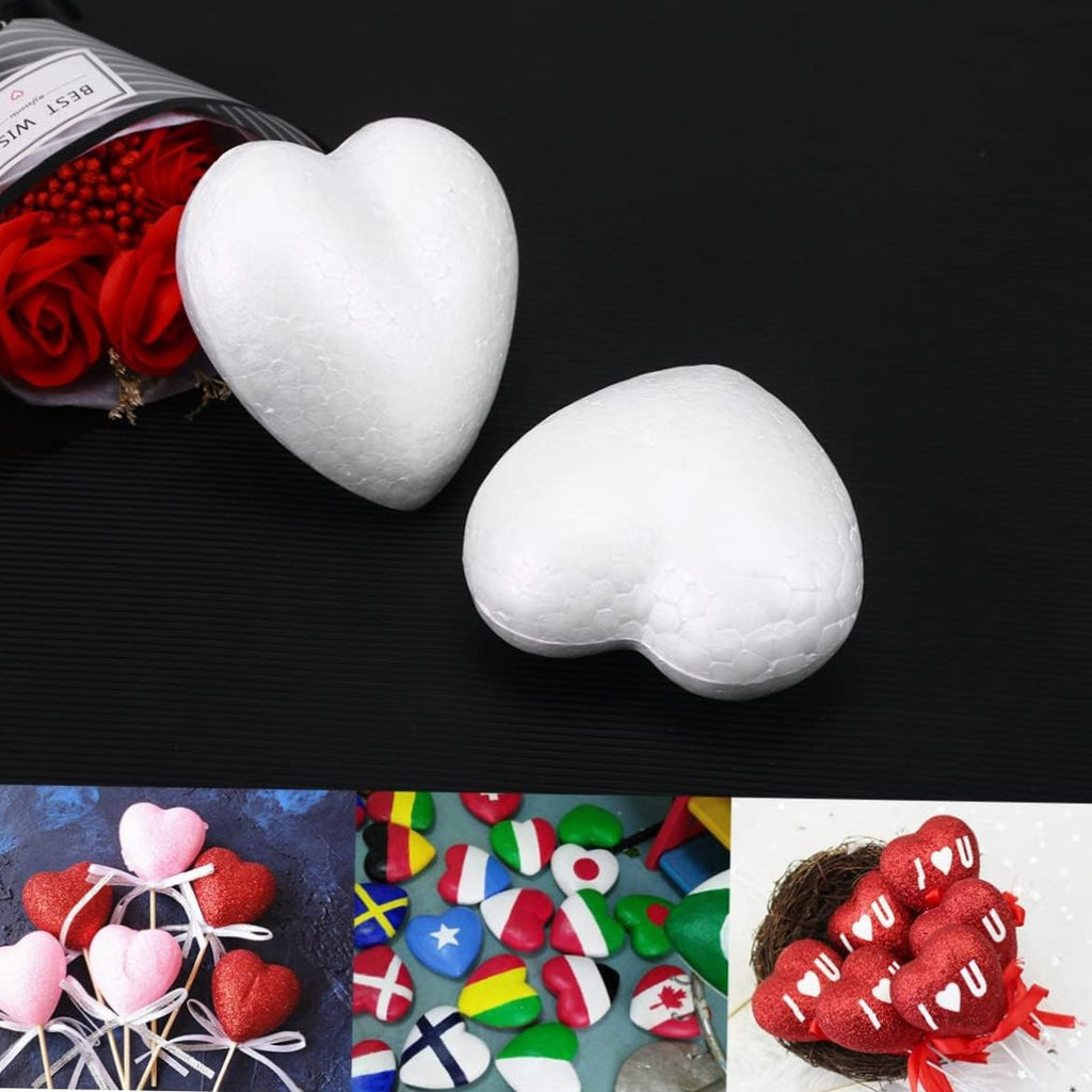 Cœurs en polystyrène Réf 24606-5 (9pcs) beaux-arts prix tunisie