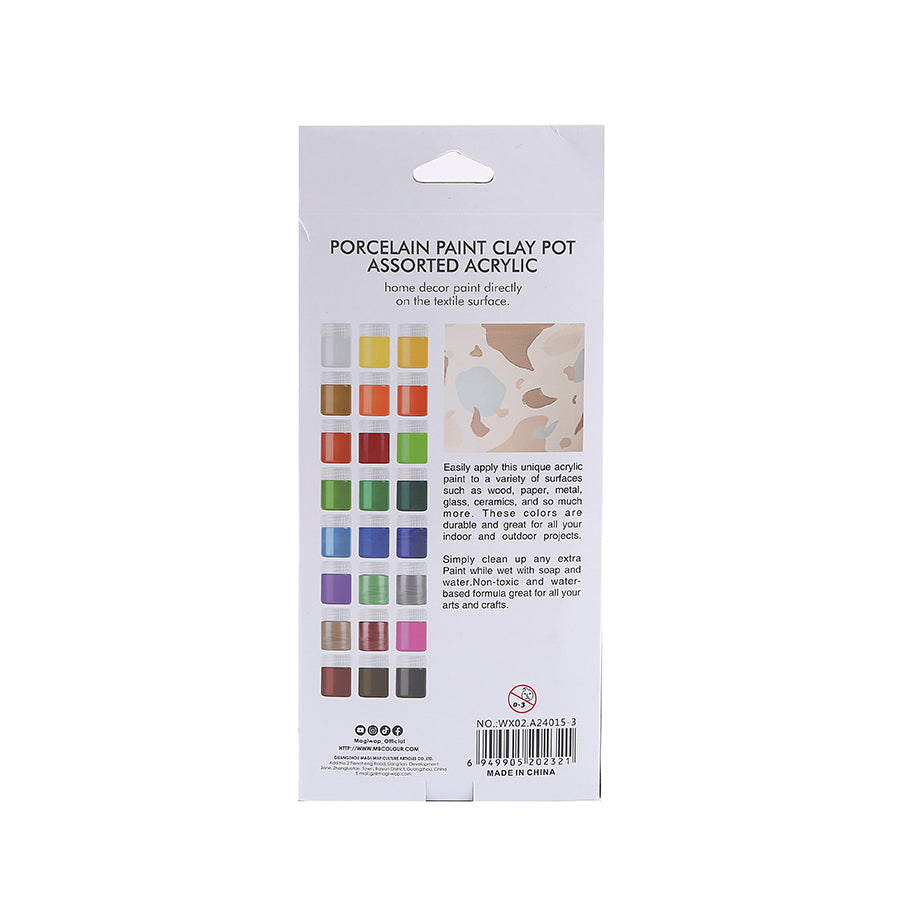 Coffret Peinture Porcelaine Art Ranger – 6 Couleurs + Pinceau (15 ml) beaux-arts prix tunisie