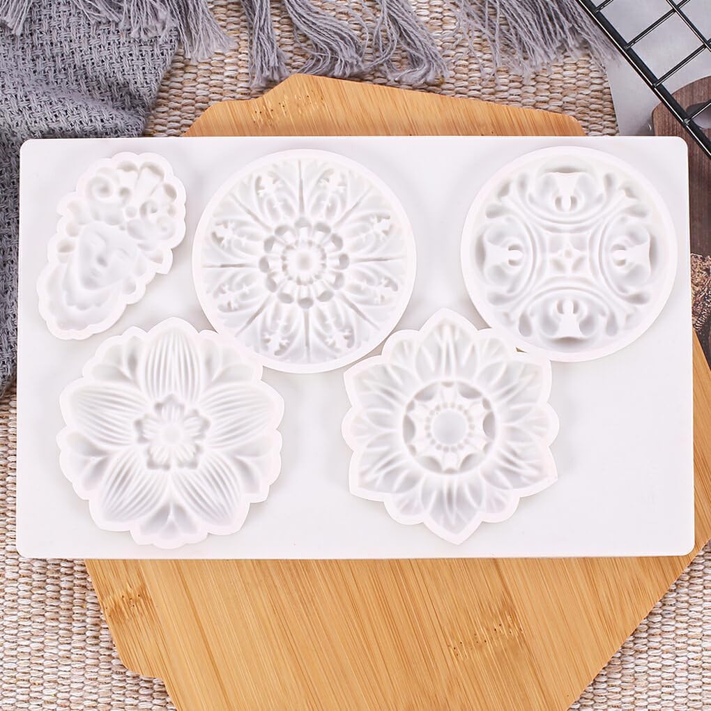 Ensemble de 6 outils de modelage en silicone fleurs - Ref CK50-1067 beaux-arts prix tunisie