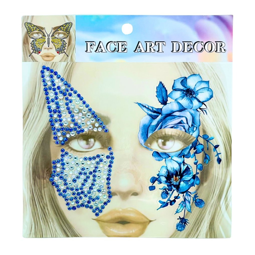 FACE ART DECOR BLEU beaux-arts prix tunisie