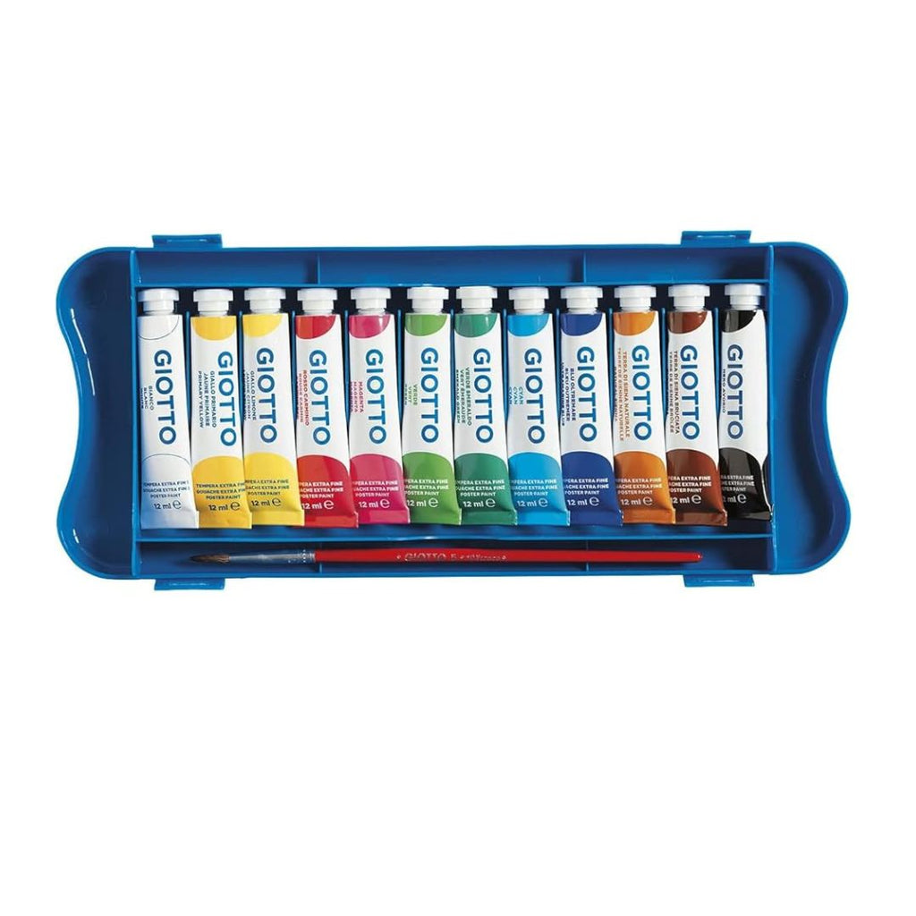 Giotto Extra Fine – Coffret de Peinture Gouache 12 x 12 ml beaux-arts prix tunisie