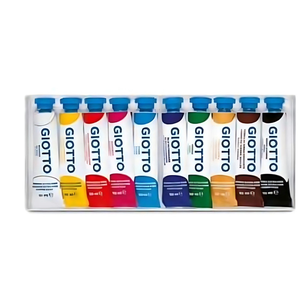 GIOTTO – Set de Peinture Gouache en Tubes (12 x 12 ml) beaux-arts prix tunisie