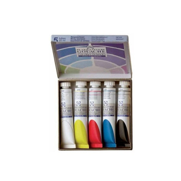 Gouache Extra Fine Talens 5 Tubes de 20ml beaux-arts prix tunisie