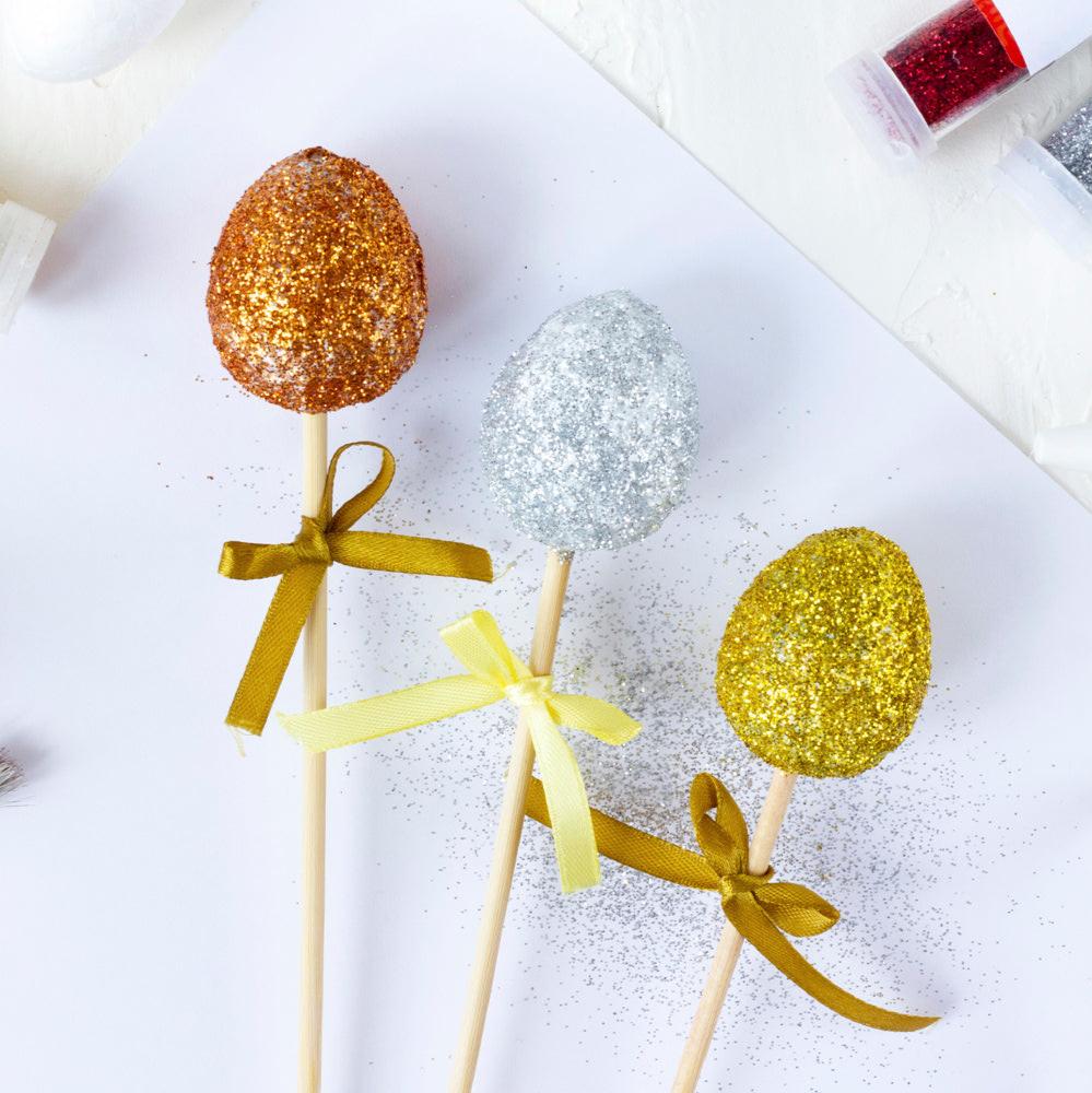 Lot de 4 oeufs en polystyrène beaux-arts prix tunisie