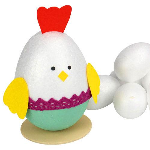 Lot de 4 oeufs en polystyrène beaux-arts prix tunisie