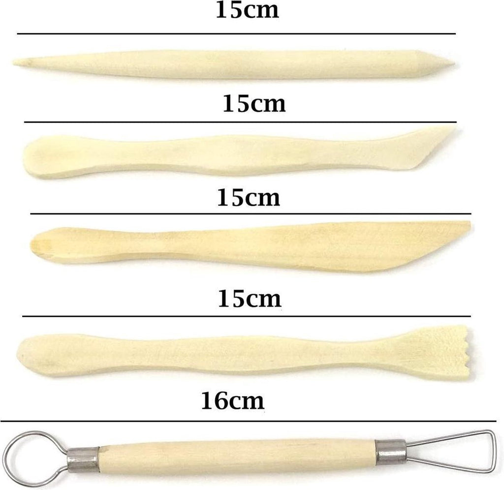 Lot de 5 outils d’argile beaux-arts prix tunisie