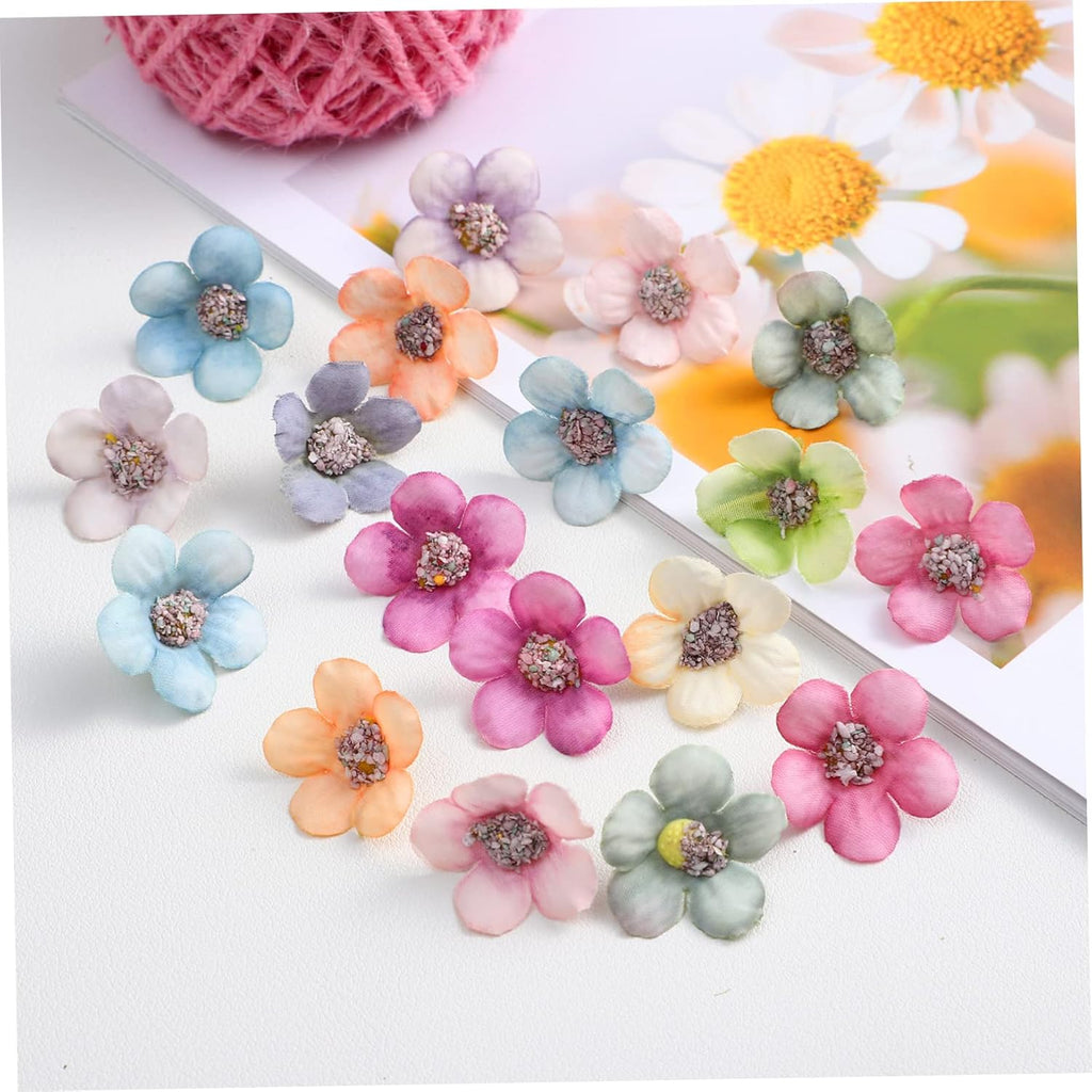 Mini Fleurs Orange Artificielles pour la Décoration beaux-arts prix tunisie