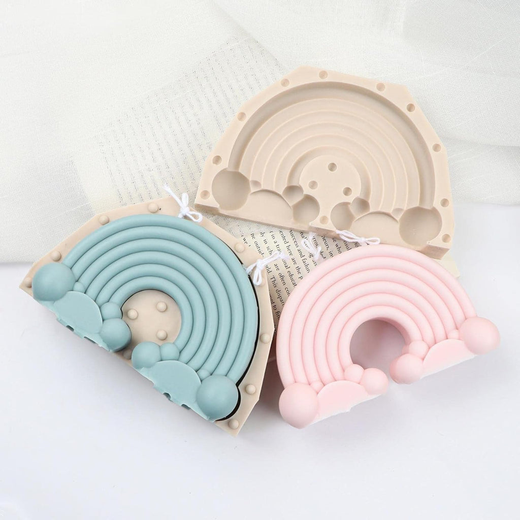 Moule en silicone en forme arc-en-ciel - Ref CK50 - 2854 beaux-arts prix tunisie