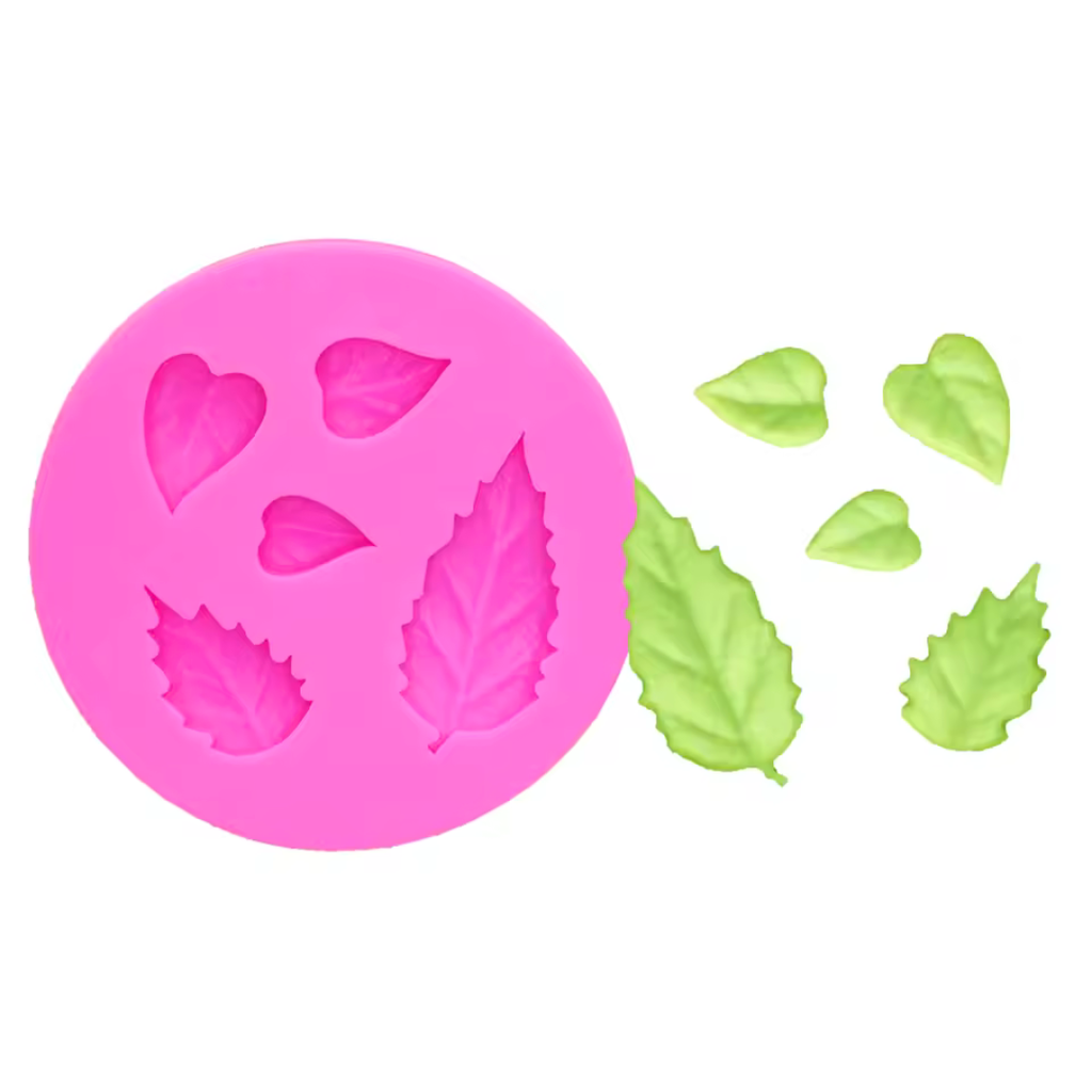 Moule en silicone en forme de feuilles - Ref CK50 - 2763 beaux-arts prix tunisie