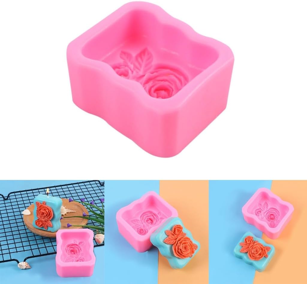 Moule en silicone en forme de fleur 3D - Ref CK50- 2920 beaux-arts prix tunisie